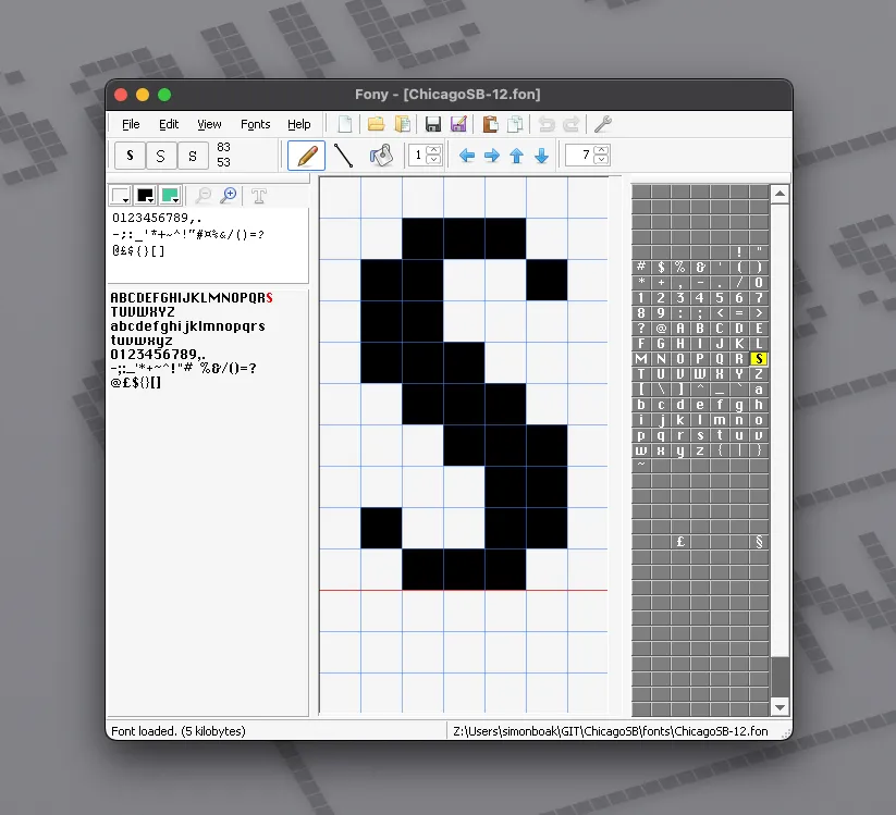 Click to view full size - Creating ChicagoSB with Fony