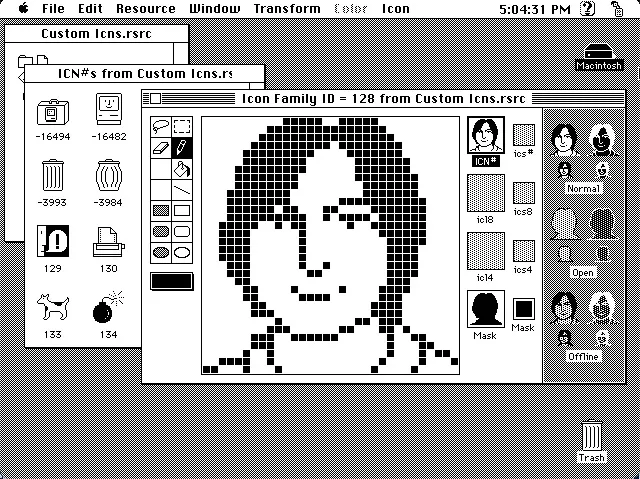 Click to view full size - My custom icon collection