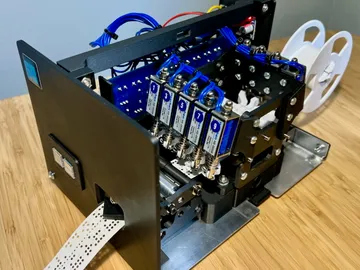 Building my own paper tape punch